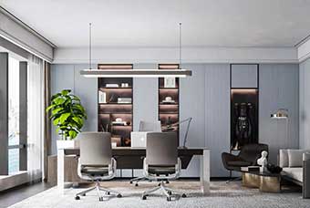 焦作轻奢风格-书房