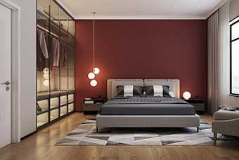 焦作现代风格-卧室