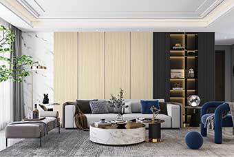 焦作客厅空间案例