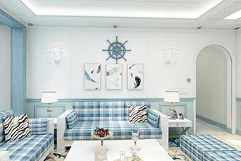 焦作地中海风格-客厅