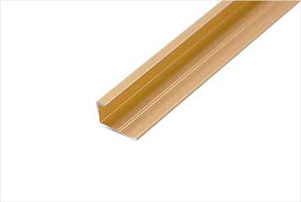 焦作航空纤维墙咔铝合金边条（钛金氧化）