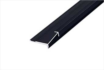 焦作航空纤维墙咔铝合金阳角线（哑黑氧化）