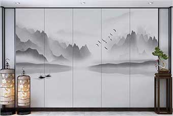 焦作森佰汇航空纤维（山水画系列）