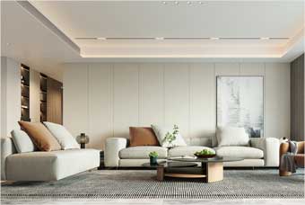焦作客厅空间案例
