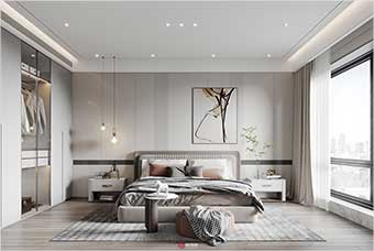 焦作卧室空间案例