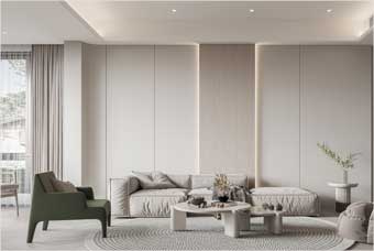 焦作客厅空间案例