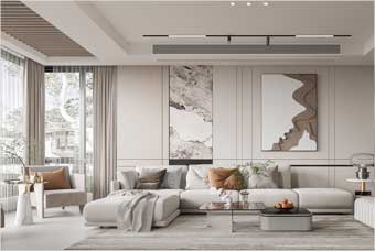 焦作客厅空间案例