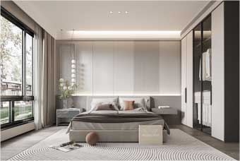 焦作卧室空间案例