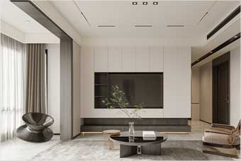 焦作客厅空间案例